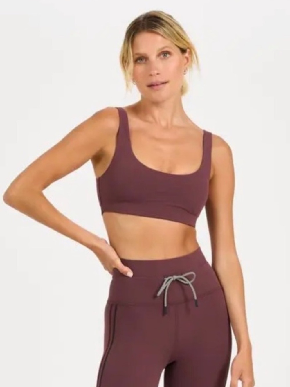 Vuori Daily Bra in Fig